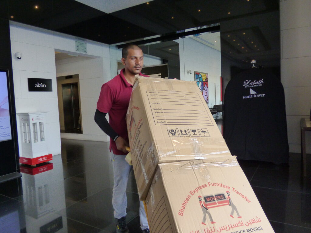 Office furniture mover in UAE