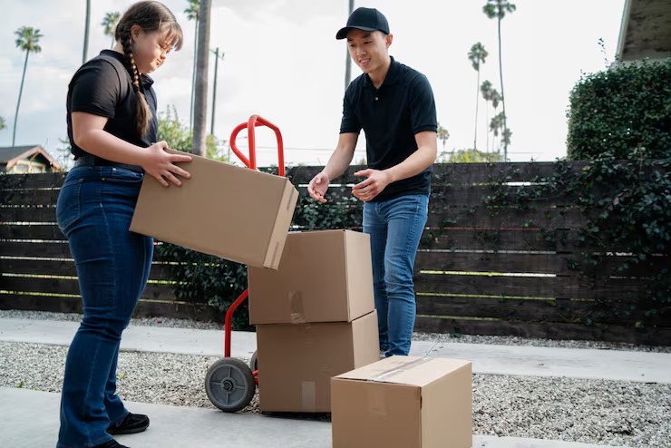 imgi 46 delivery person getting parcel out delivery 23 2149371961